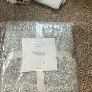 Soft Surroundings Pompon Throw